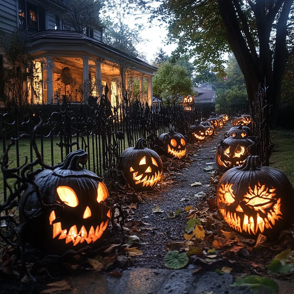 tuindeco halloween pompoenen
